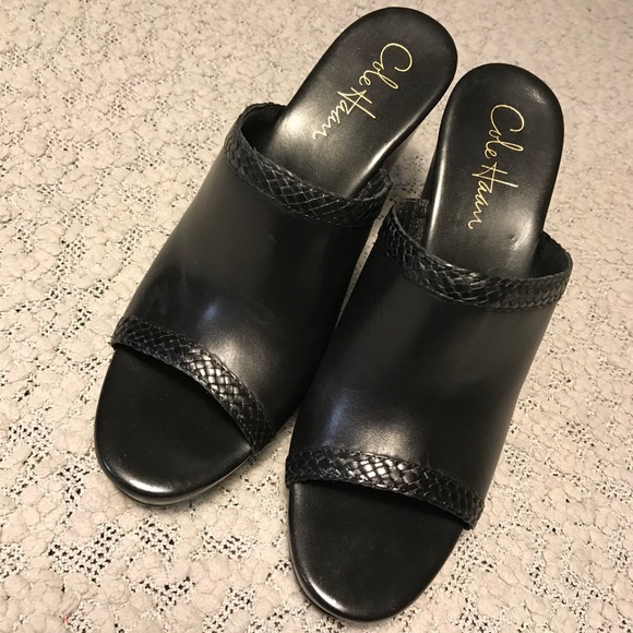 NWOT Cole Haan slide on wedges heels - Picture 5 of 7